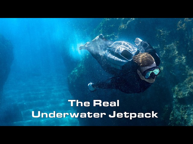 CudaJet: The Real Underwater Jetpack