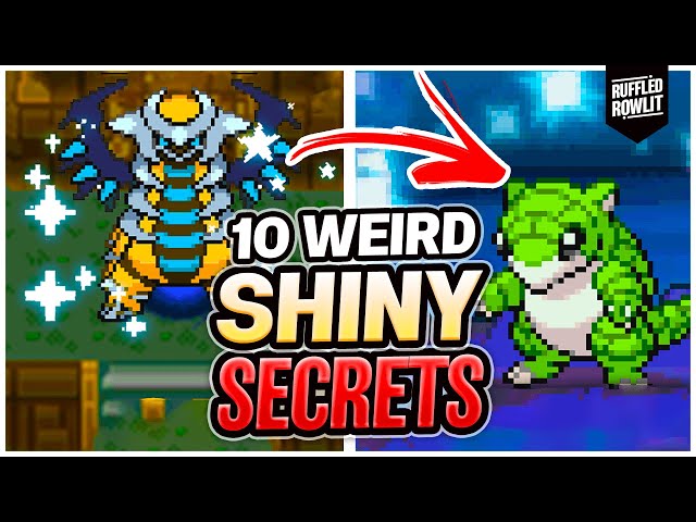 99.4% Of Players Don't Know These SHINY POKEMON SECRETS