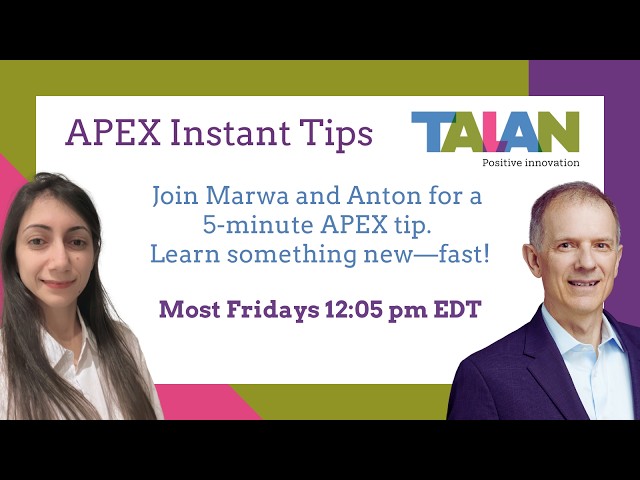 APEX Instant Tips #210: Debugging the APEX 26.1 builder