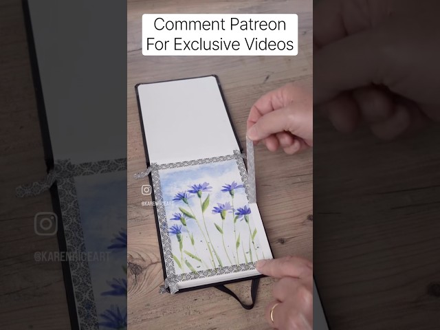 Check out This Amazing Trick To Paint Flowers in Watercolour #watercolor