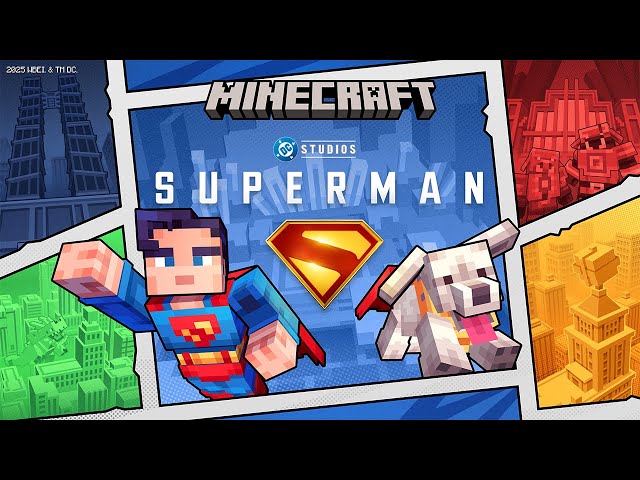 Minecraft x Superman DLC Launch Trailer