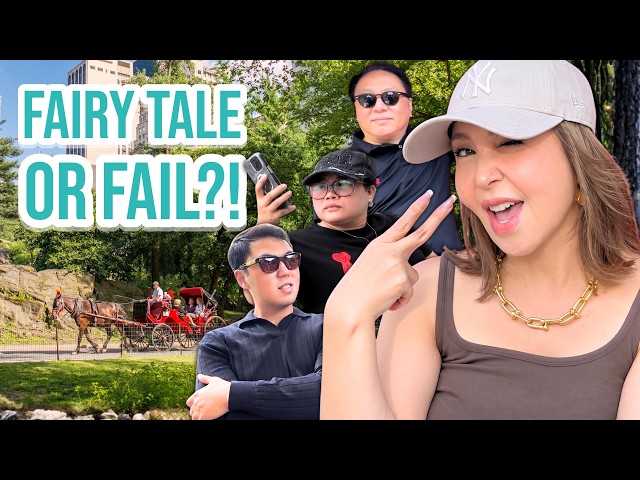 Ultimate Surprise Central Park Carriage Ride For Tim and Philip! | Small Laude