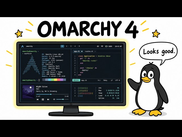 Omarchy - Agentic Linux  Explained for Beginners