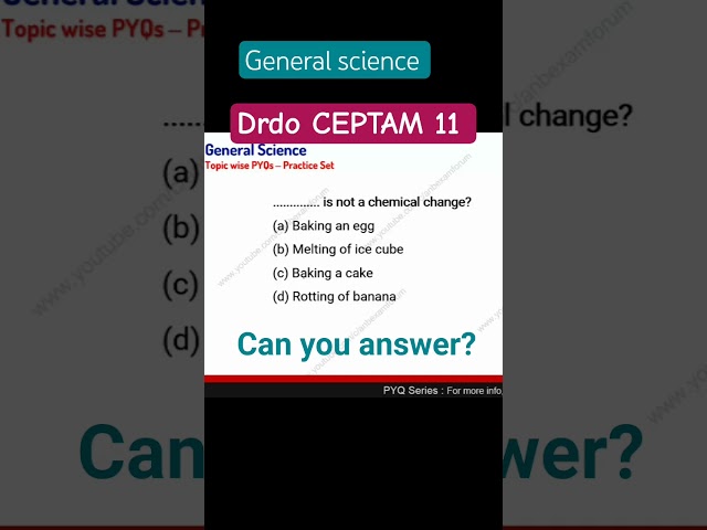 DRDO CEPTAM 11 exam