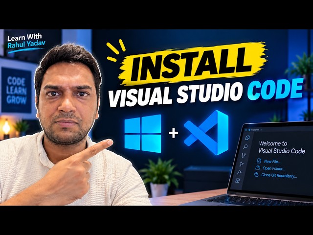 How to Install Visual Studio Code on Windows 11 | Step-by-Step Guide