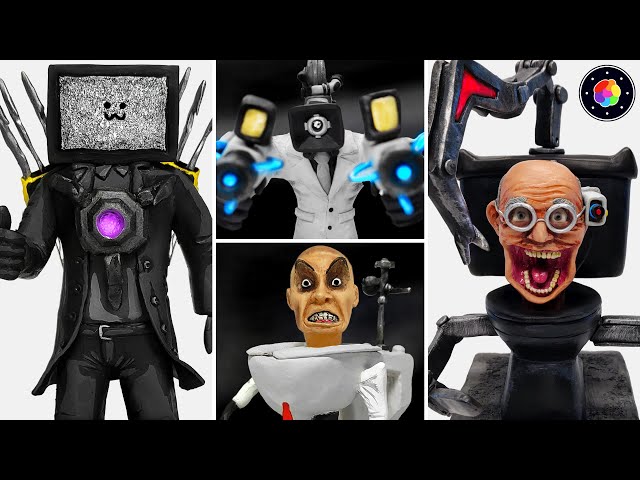 CREANDO SKIBIDI TOILET y es muy PERTURBADOR! (TITAN TV, Scientist Skibidi y...) #5 | PlastiVerse