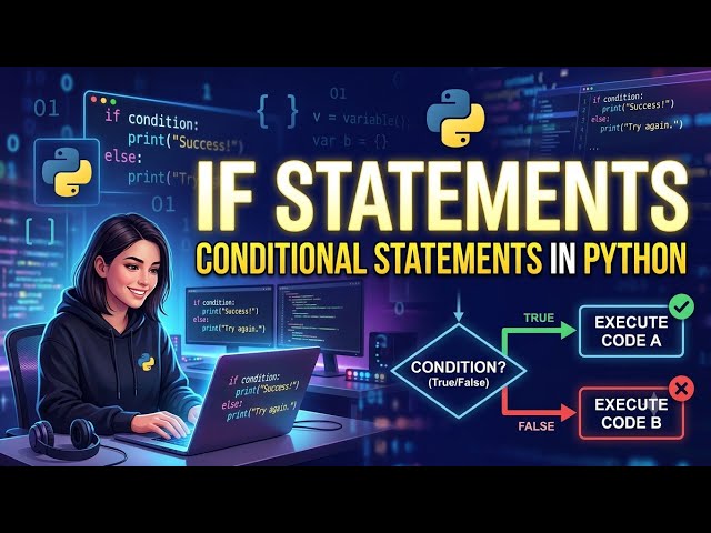Conditional statement in python #All types in detail 