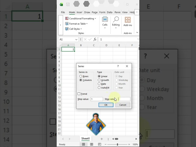 Automatic serial Number in Excel ||Serial Number in excel shortcut