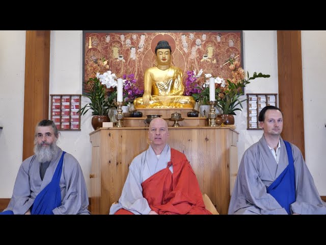 2025 03 01 Kjolcse záró Dharma beszédek - Csong An Szunim, Marthy Barna és Dr. Orosz Ádám