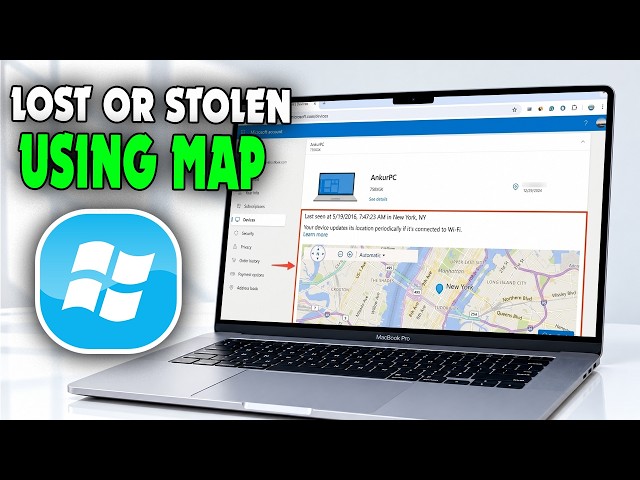 (2026) How to find lost or stolen laptop using map | Track laptop address