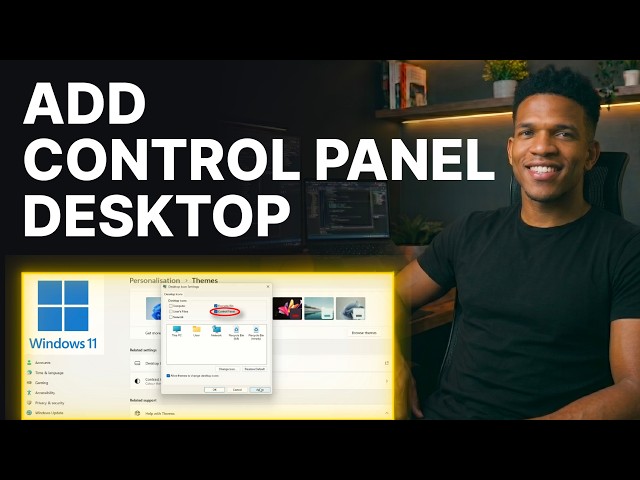 How to Add Control Panel Shortcut to Desktop on Windows 11 [2026] | Step-by-Step