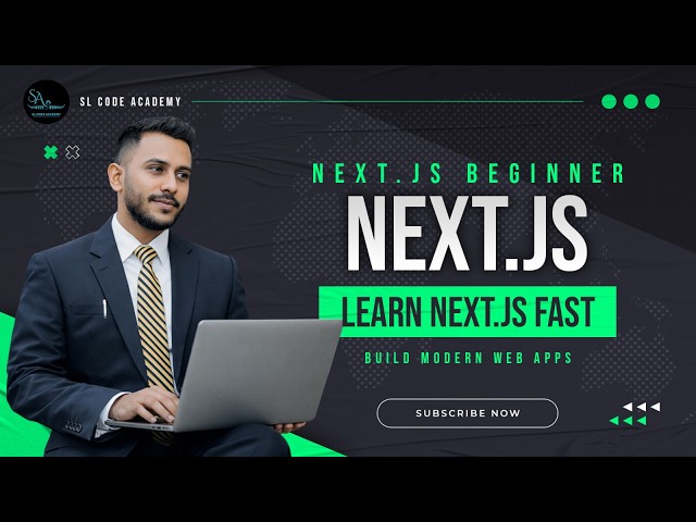 🚀 Next.js Beginner Tutorial | Learn Next.js Fast | Build Modern Web App
