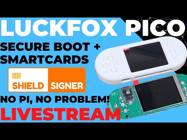 SeedSigner Fork on Luckfox Pico: Raspberry Pi Alternative, Secure Boot & Smartcard (ShieldSigner)