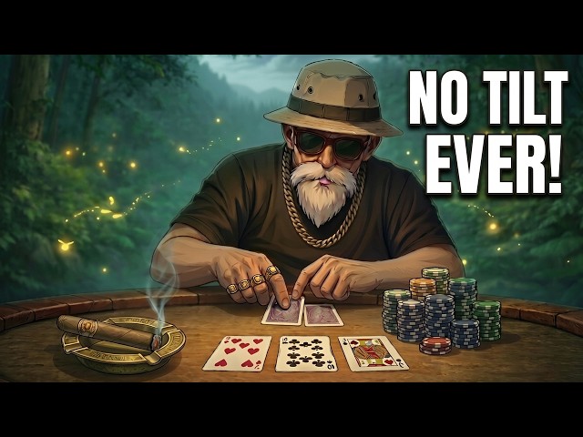 GRIND MODE — Calm Poker Focus Lofi | No Tilt, Deep Concentration for Long Sessions