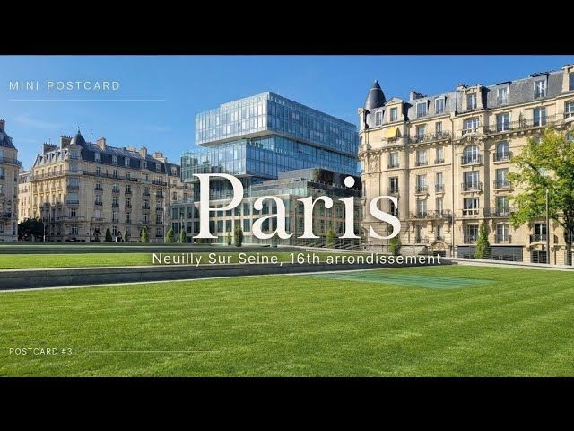 Summer Walk in Paris 16. Wishing you were here💗| Mini Postcard