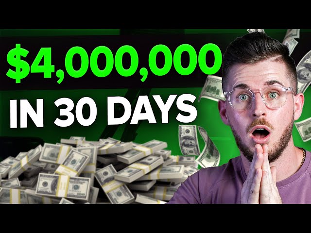 I Did $4,000,000 in 30 Days With Facebook Ads (Here's How!)