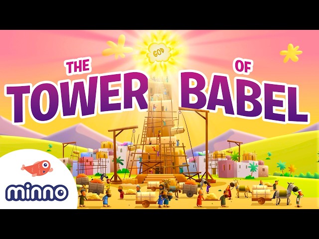 How God Stopped Them from Building a GIANT Tower 🛑 | Bible Stories for Kids