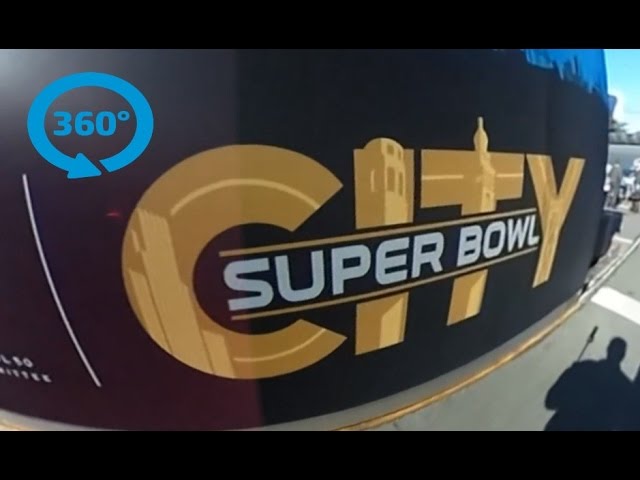 Super Bowl City Walk Through 360 Sphere