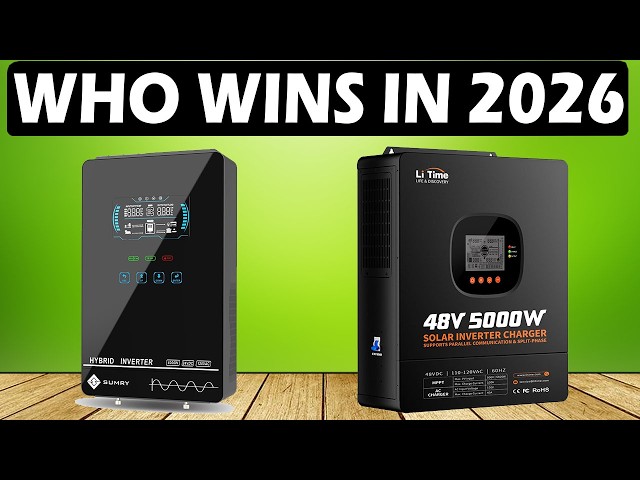 Top 5 Best Solar Inverters 2026 - Powerful, Efficient & Reliable