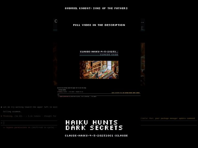 Haiku Hunts Dark Secrets #retrogaming #retro #gaming