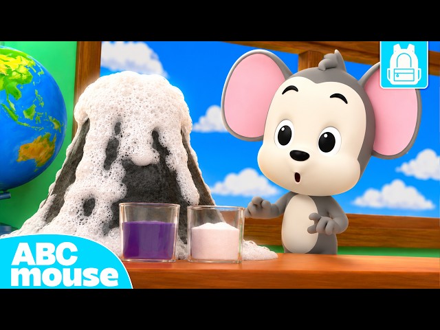 Volcano-NO-NO! 🌋💥 | Science Fair Fizzplotion!  | ABCmouse Backpack Adventures for Kids 🎒