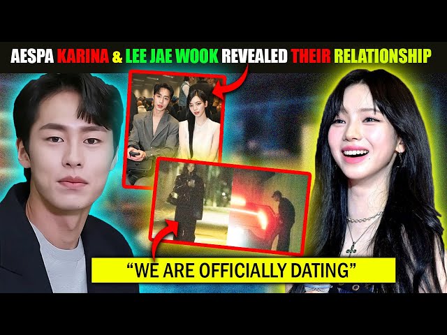 How Aespa's Karina & Lee Jae Wook CONFIRMED They Are In A Relationship