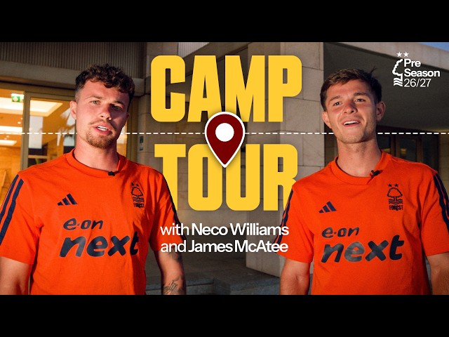 Inside Nottingham Forest's Pre-Season Base 🇵🇹 | Hotel Tour with James McAtee & Neco Williams
