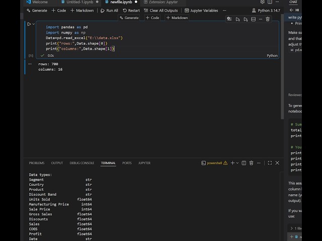 learn python with data analytics