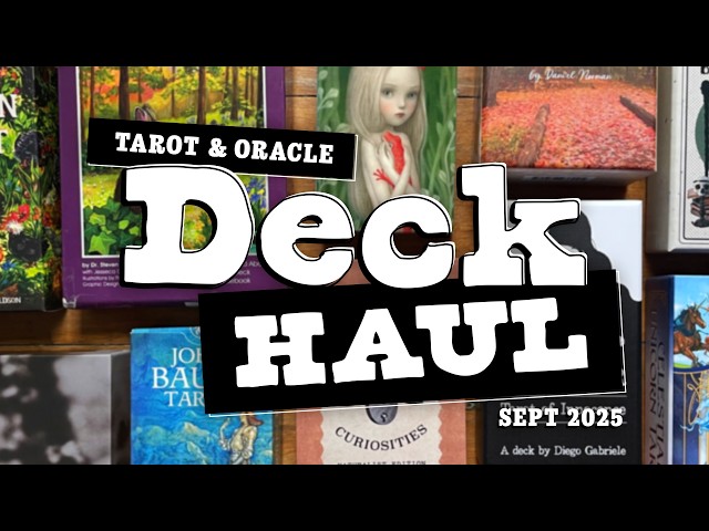 A Purposeful Deck Haul + Books 💭 September Reflections | Wrap-up Favorites