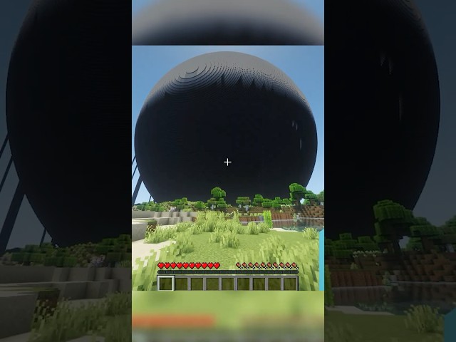GIANT Sphere In Minecraft
