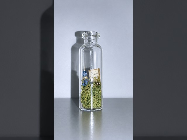 Magical composition in a flask #magic #subscribe