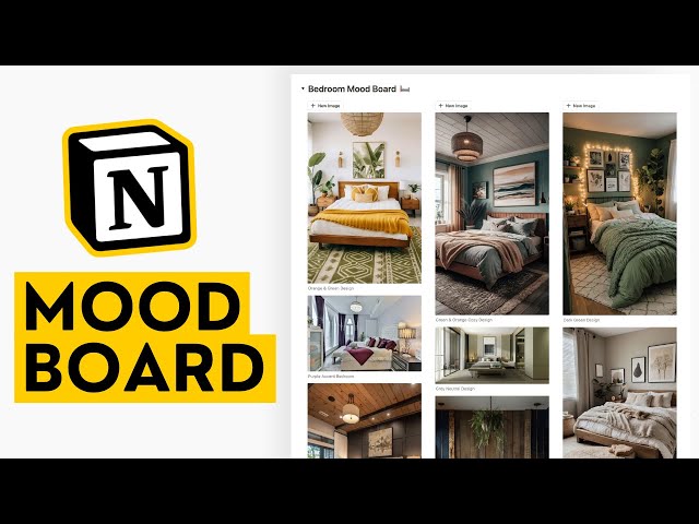 Create a Mood Board in Notion - 2 Best Methods ✨ (Beginner Tutorial)