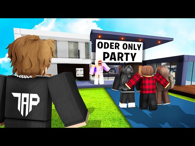 I Found an ODER ONLY PARTY.. So I Went UNDERCOVER! (Brookhaven RP)
