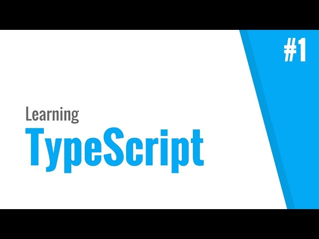Introduction (TypeScript tutorial, #1)
