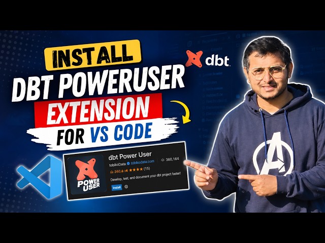 How to Install dbt Power User Extension in VS Code | Complete Setup Guide|DBT|Databricks