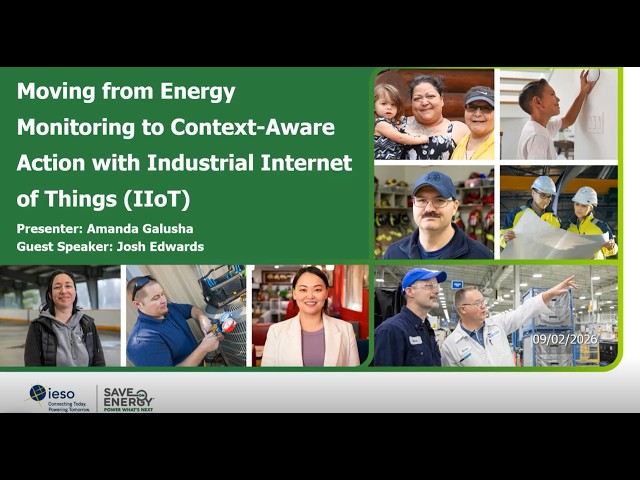 Moving from Energy Monitoring to Context-Aware Action with Industrial Internet of Things (IIoT)