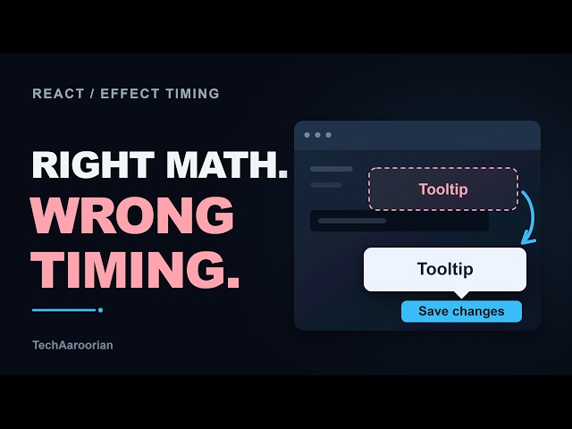 Why Your React UI Flickers — useEffect vs useLayoutEffect