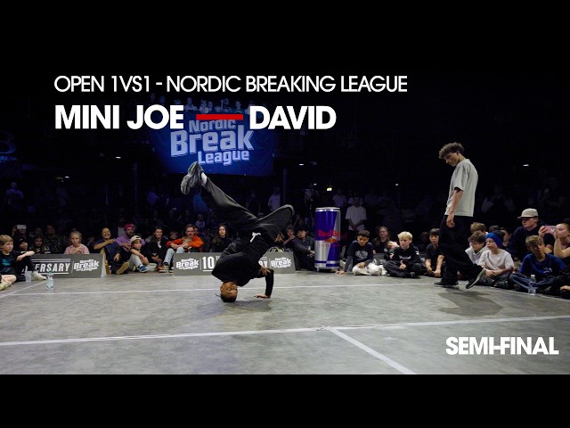 MINI JOE vs DAVID [1vs1 Top 4] // stance x Nordic Break League