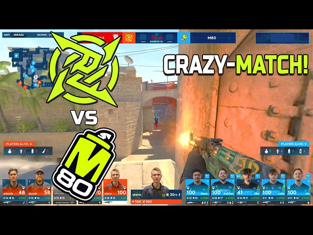 Crazy Match! M80 vs Ninjas in Pyjamas - Highlights - Logitech G Play Connect 2026 - CS2