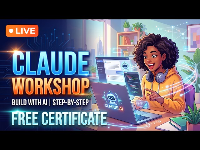 Master Claude AI: Live Workshop & Step-by-Step Guide