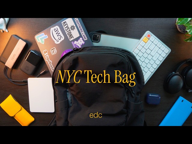 What I carry to work as a Software Engineer Intern in NYC