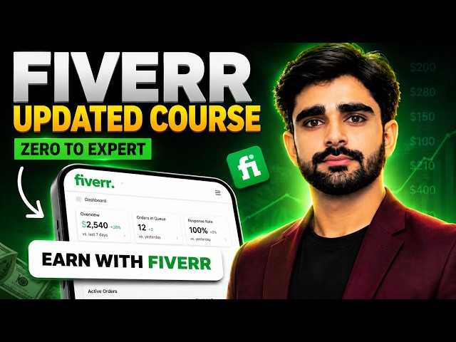 Fiverr Complete Course for Beginners | How to Make Money on Fiverr from Scratch