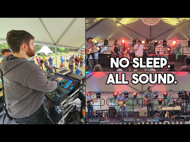 A Day in the Life of a FOH Engineer at a Music Festival