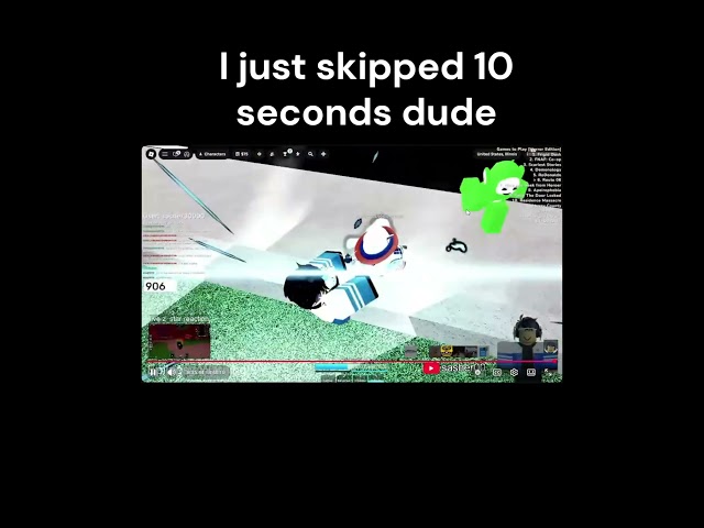 all I did was skip 10 seconds #roblox #robloxedit #jjs #jujutsushenanigans #shorts #clips #funny