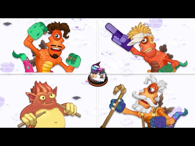 bbli$zard Island Wave 2 - All Monster Sounds & Animations (My Singing Monsters)