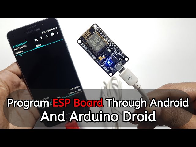 How To Program ESP Board Using Arduino Droid | How To Program ESP Board Using Android Phone | part-2