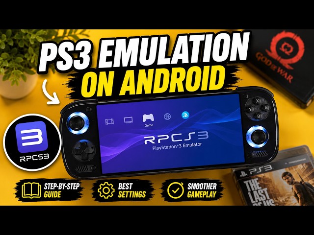 PS3 Emulation on Android | TUTORIAL + Best Settings