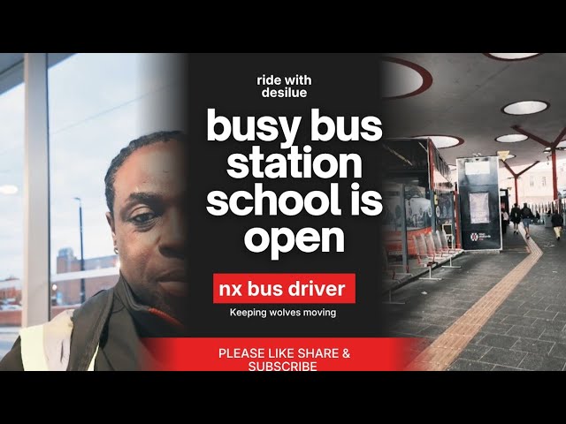 Back To Full Capacity 🎒 | School Run Chaos & Busy Bus Station