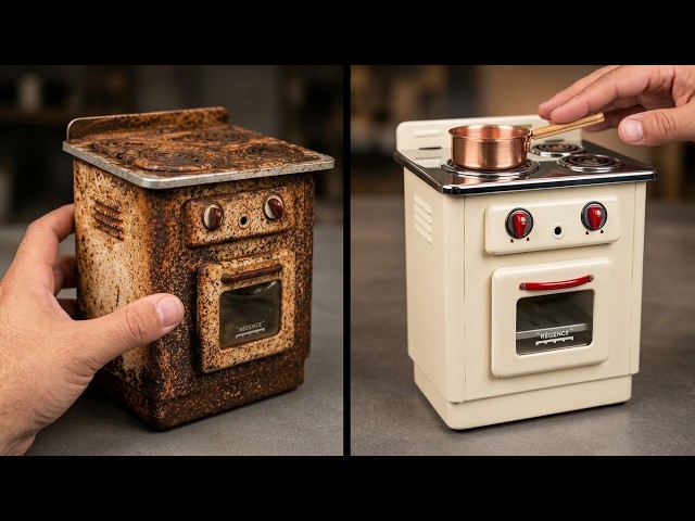 TysyTube Sent Me a Rusty Tiny Stove to Restore