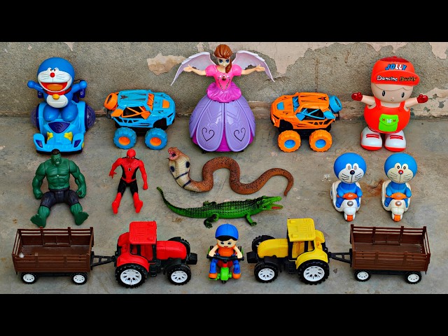 Hulk ne iron man ko crocodile se bachaya - gadi wala cartoon video